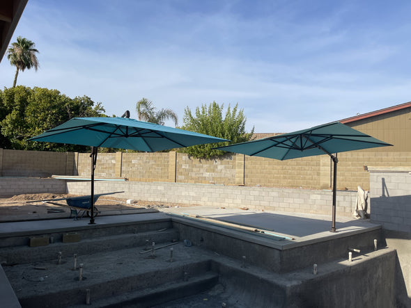 AG25TSQ Cantilever Umbrella