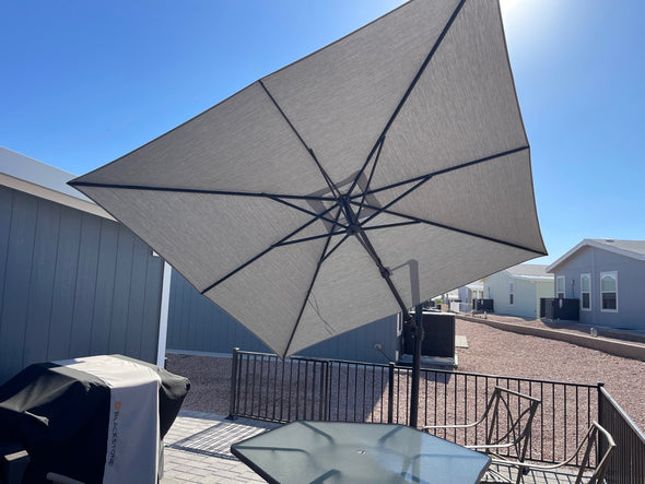 AG25TSQ Cantilever Umbrella