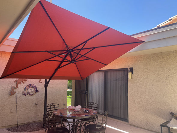 AG25TSQ Cantilever Umbrella