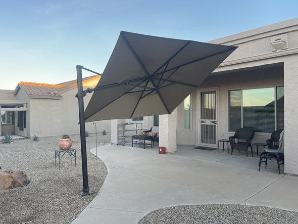 AG25TSQ Cantilever Umbrella